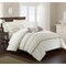 Chic Home 10-Piece Aero Pleated and Ruffled Bed in a Bag Comforter and Sheet Set
